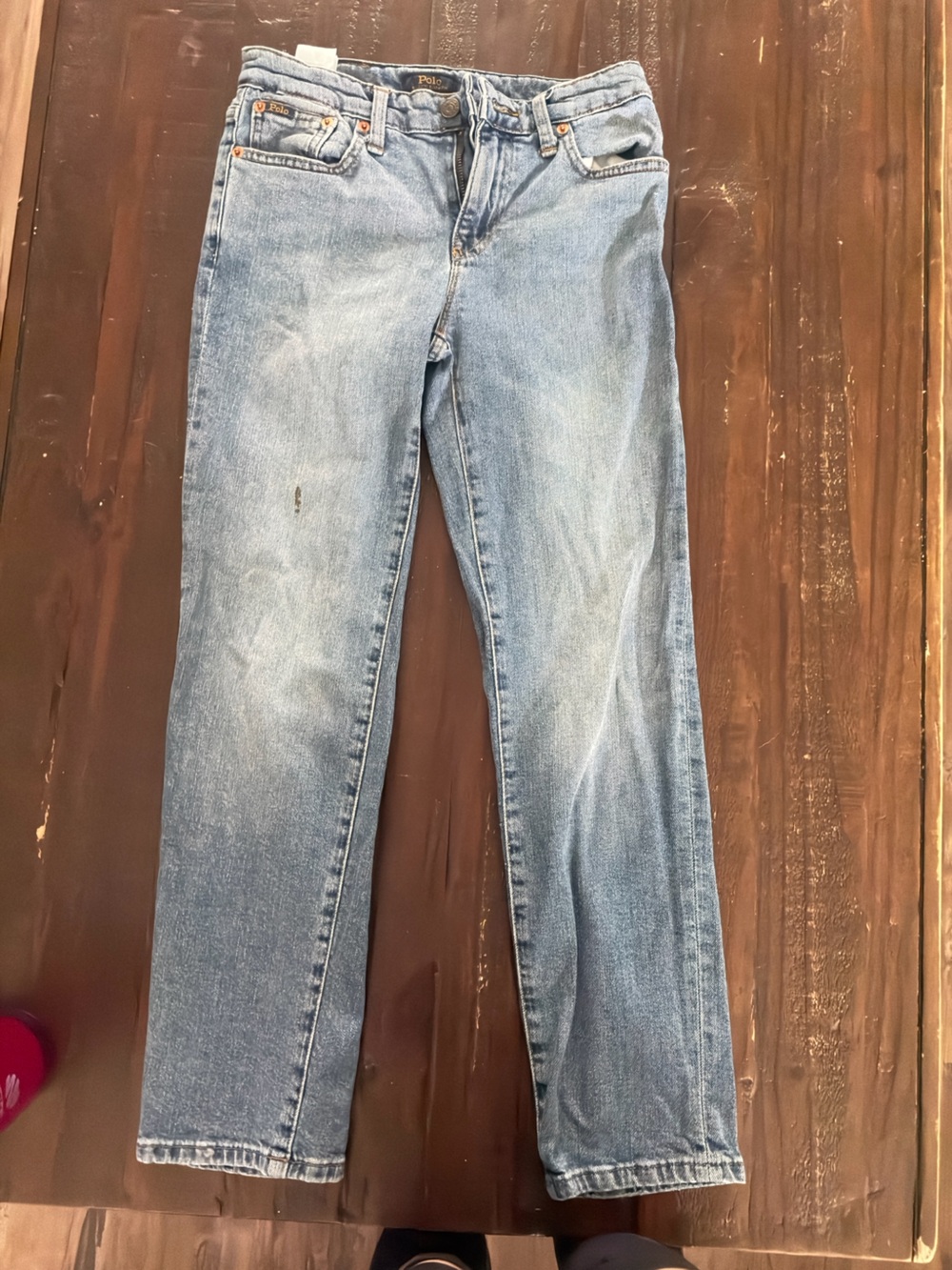 Ralph Lauren Men's Light Wash Skinny Jeans